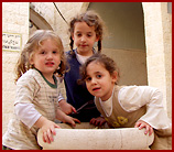 Jüdische Kinder in der Altstadt von Jerusalem